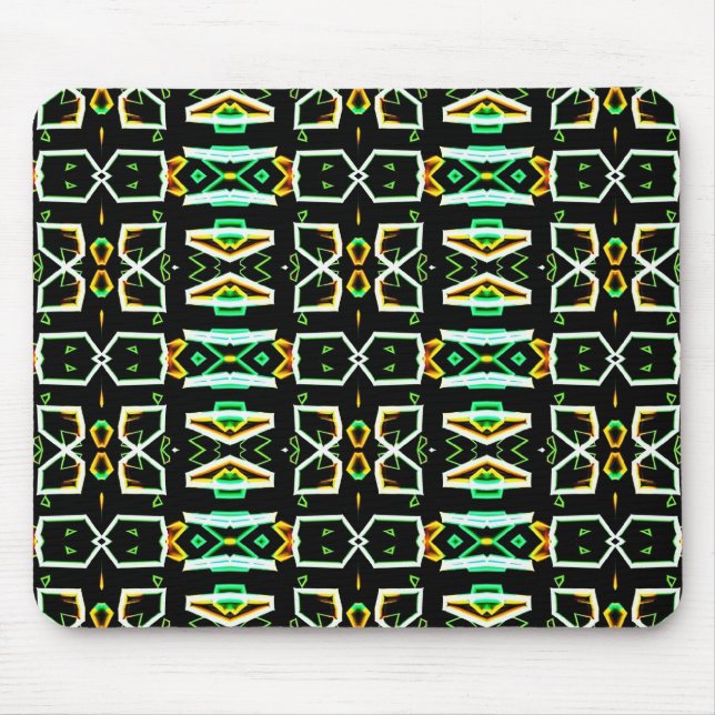 Art Deco Radio Crystals Mouse Pad (Front)