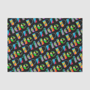 Art Deco Rainbow Pride Tissue Paper