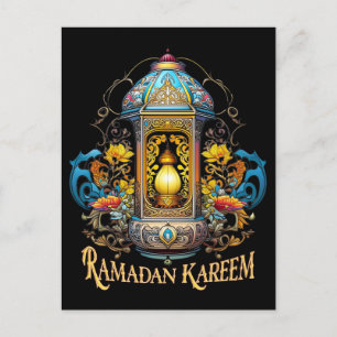 Art Deco Ramadan  Postcard