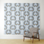 Art Deco retro Peacock Tapestry<br><div class="desc">Art Deco retro Peacock</div>
