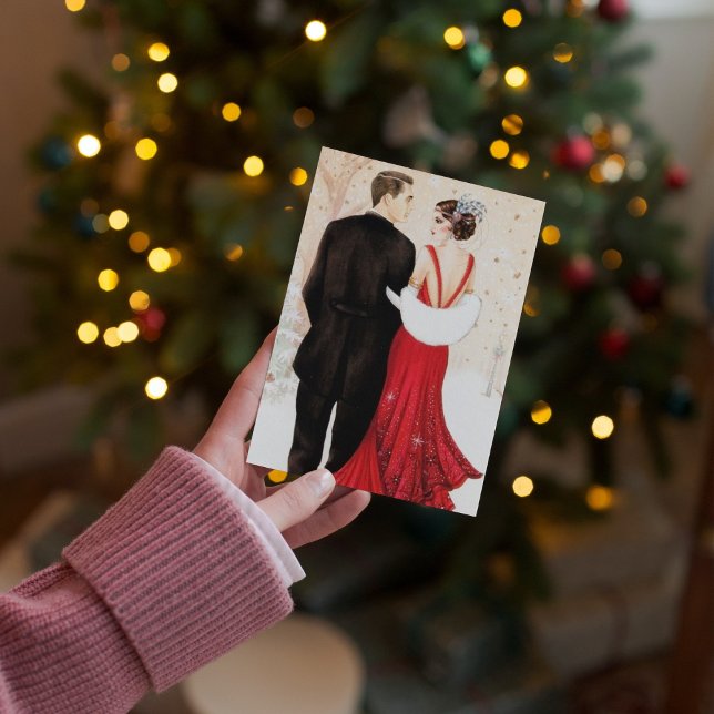 art deco retro vintage add sentiment card (Creator Uploaded)