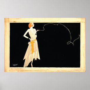 Art Déco ~ Roaring 20s Flapper Girl