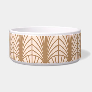 Art Deco Rose: Golden Peacock Feathers