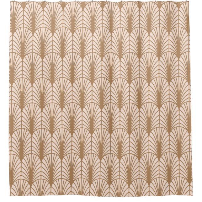 Art Deco Rose: Golden Peacock Feathers (Front)