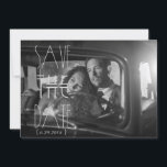 Art Deco Save the Date | Photo Invite<br><div class="desc">Personalize your own 5x7 card. Click the Customize button to insert your art, designs, or photos to create a unique 5x7 invite card! Try adding text using cool fonts and see a preview of your creation! Our simple to personalize 5x7 invite card has no minimum orders & is made after...</div>