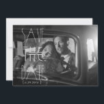 Art Deco Save the Date | Photo Invite<br><div class="desc">Personalize your own 5x7 card. Click the Customize button to insert your art, designs, or photos to create a unique 5x7 invite card! Try adding text using cool fonts and see a preview of your creation! Our simple to personalize 5x7 invite card has no minimum orders & is made after...</div>