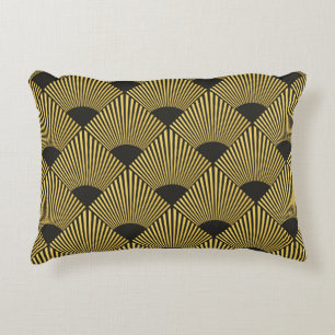 Art Deco seamless pattern Accent Pillow