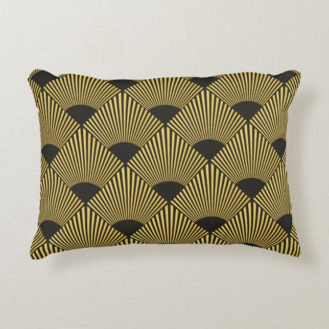 Art Deco seamless pattern Accent Pillow (Front)