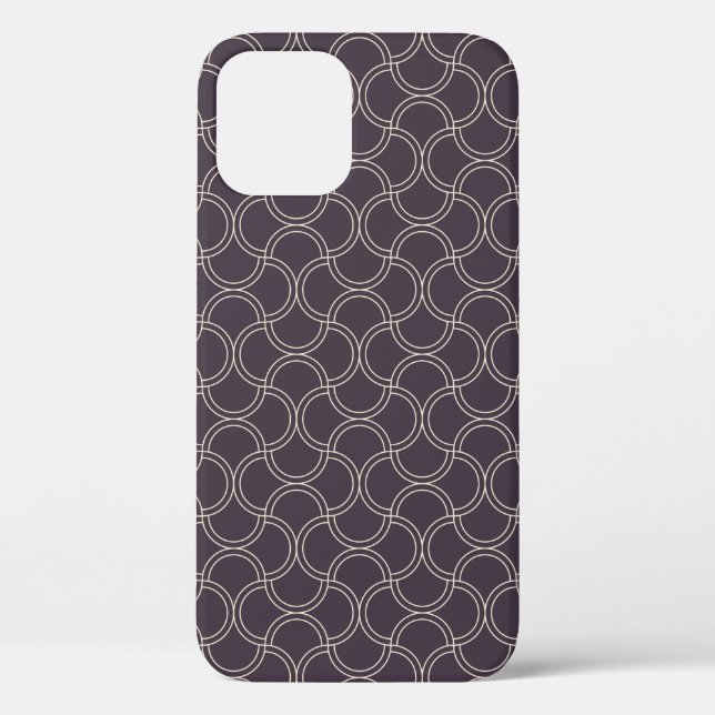Art deco seamless pattern background. abstract, ar Case-Mate iPhone case (Back)