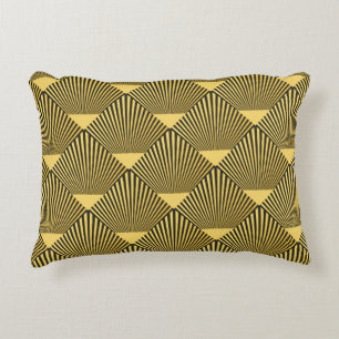 Art Deco seamless pattern. decoration ornament.  Accent Pillow