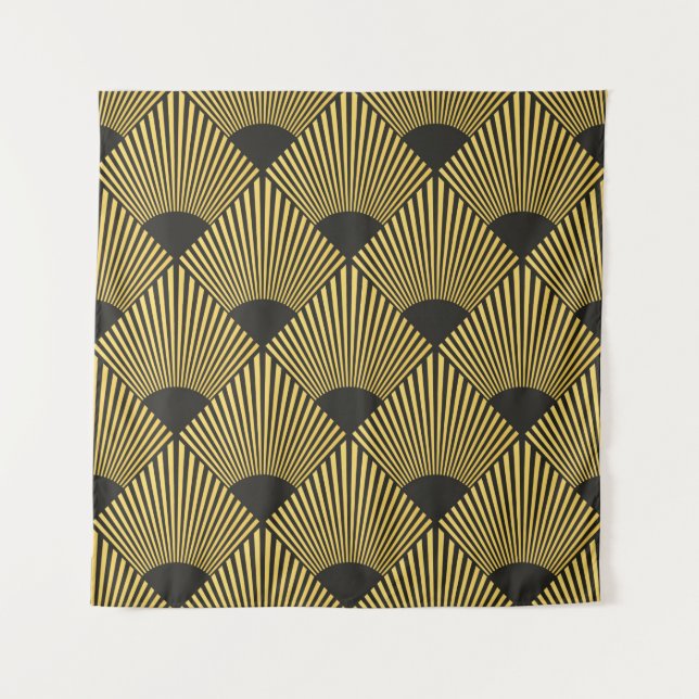 Art Deco seamless pattern Tapestry (Front)
