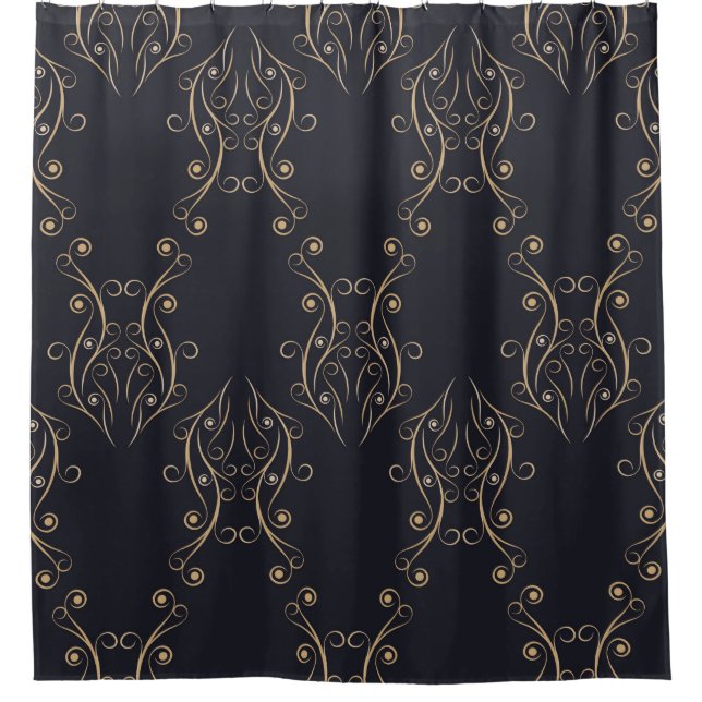 Art deco seamless pattern. Vintage background with (Front)