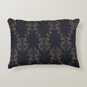 Art deco seamless pattern. Vintage background with Accent Pillow