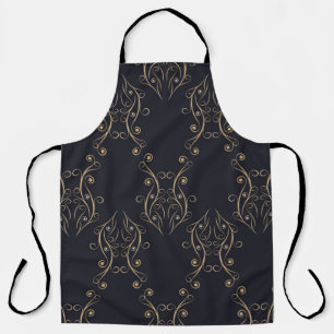 Art deco seamless pattern. Vintage background with Apron