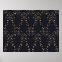 Art deco seamless pattern. Vintage background with