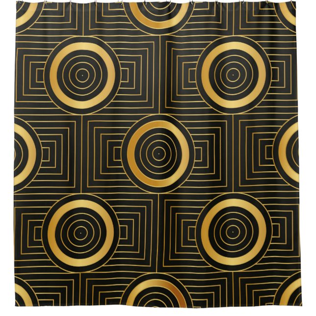 Art Deco seamless vintage wallpaper pattern (Front)