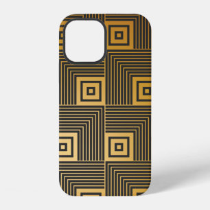 Art Deco seamless vintage wallpaper pattern iPhone 12 Case