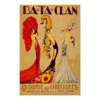 Art deco sheet music cover