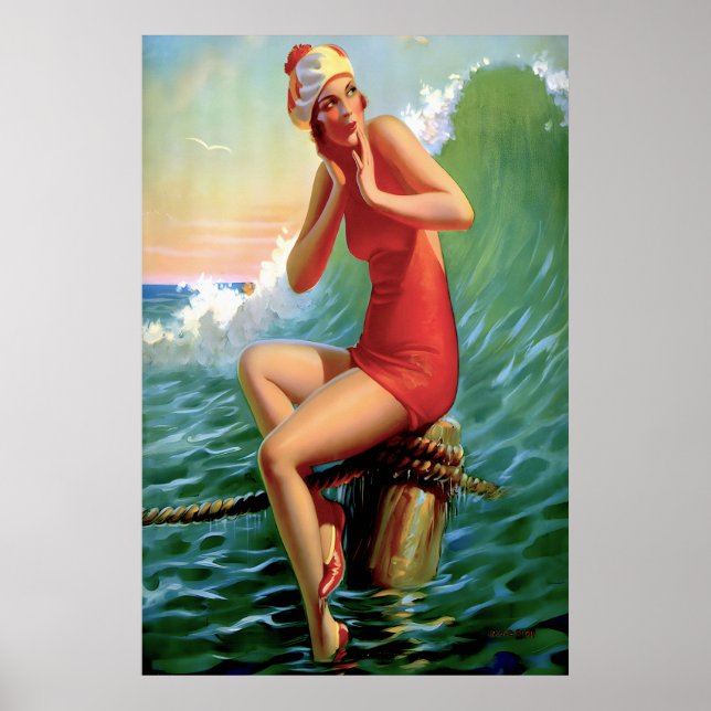 Art Deco - Sitting Pretty Poster (Front)