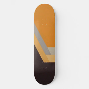 ART DECO skateboard (tangerine)
