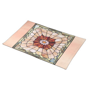 Art Deco Stained Glass 2 Placemat