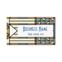 Art Deco Stained Glass Statement