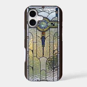 Art Deco Stained Glass Window iPhone Cover
