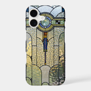 Art Deco Stained Glass Window iPhone X case