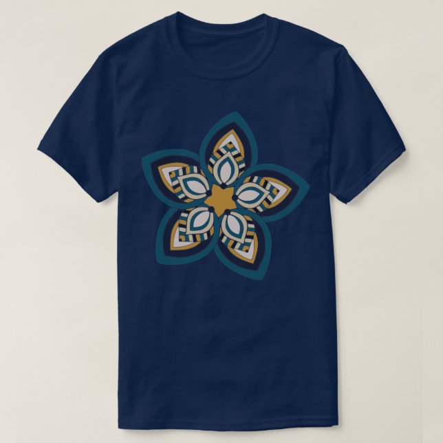 Art Deco Star T-Shirt (Design Front)