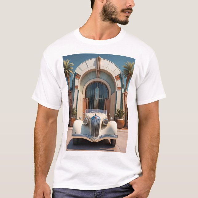 ART DECO STYLE CAR T-Shirt (Front)