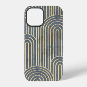 Art Deco style design luxury geometric seamless pa iPhone 12 Case