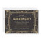 Art Deco Style Graduation Party Invitation