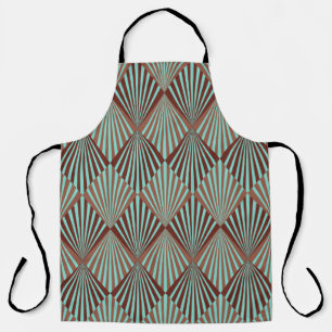 Art Deco style seamless pattern texture Apron