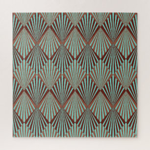 Art Deco style, seamless texture. Jigsaw Puzzle
