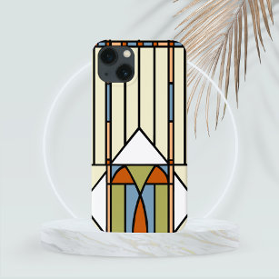 Art Deco Style Stained Glass Look  iPhone 13 Case