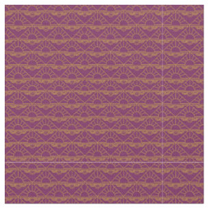 Art Deco Sunrise Fabric