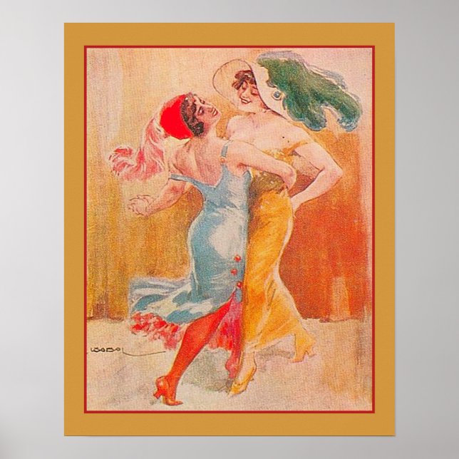 Art Déco "Tango" des années 1920 (Devant)