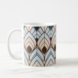 Art Deco: Textured Seamless Ornament. Coffee Mug
