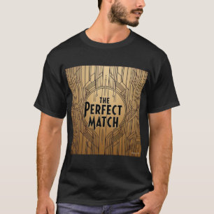 Art Deco The Perfect Match Mens Tshirt