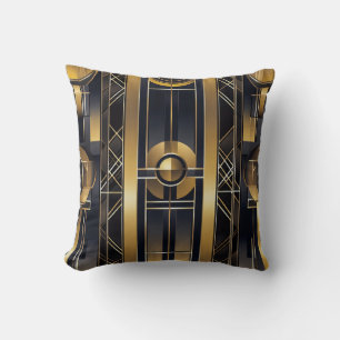 Art Deco Throw Pillow