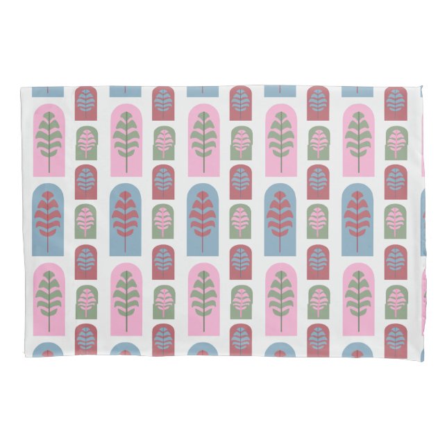 Art Deco Trees  Pillowcase (Front)