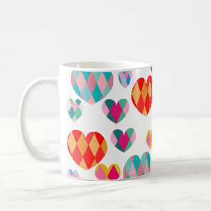Art Deco Valentine's Coffee Mug