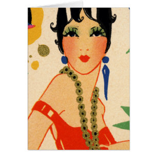 Art Deco Vamp, 1920s Flapper