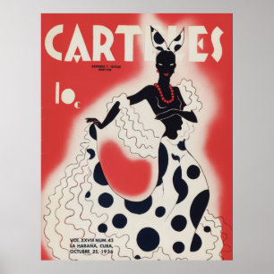 Art Déco Vintage - Carteles - Danseuse