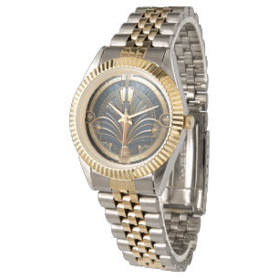 Art Deco Vintage Geometric Elegant Watch