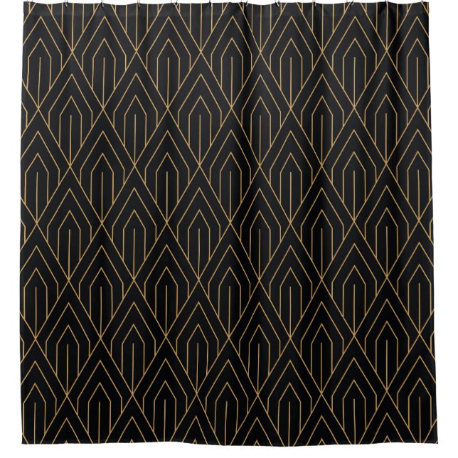 Art Deco: vintage geometric wallpaper. (Front)