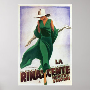 Art déco vintage La Rinascente 1900