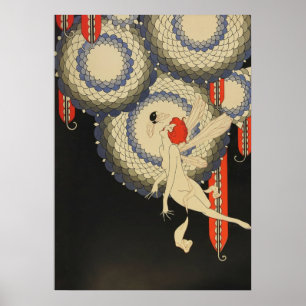Art Déco Vintage - "Le Baiser de la luciole"