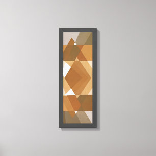 Art Déco vintage pochoir jazz bronzé formes géomét
