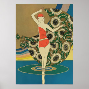 Art Déco vintage - Pour tous - Plage
